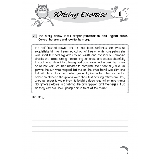 Writing Exercises For Primary 4 Pelangi Books Gallery Pelangi Books